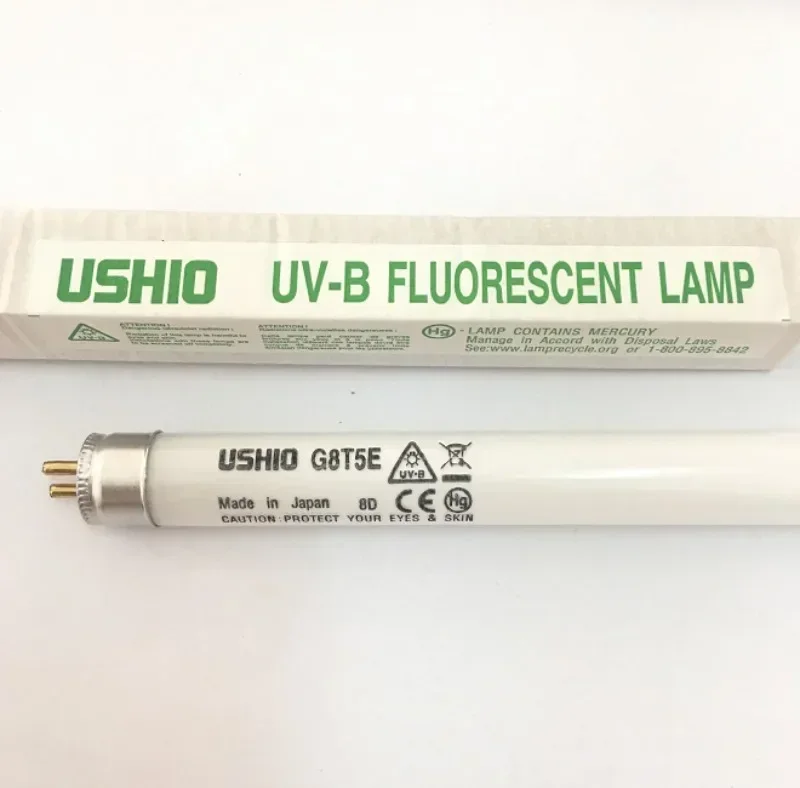 USHIO G8T5E lamp 8W UVB 302nm 304 306nm UVP gel imaging lamp