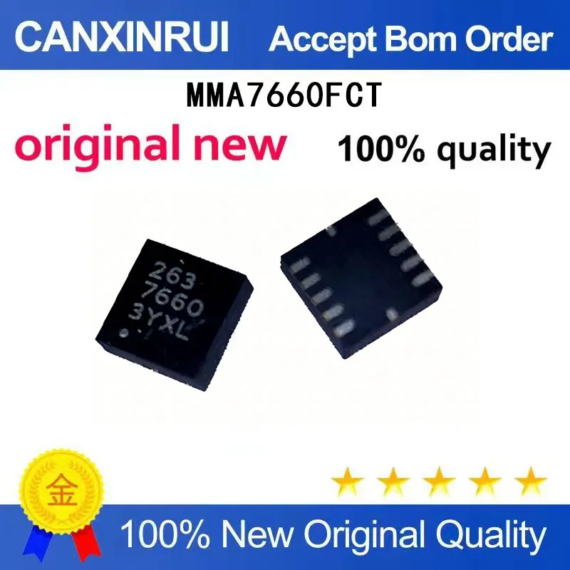 

(5-100 Pieces) New stock MMA7660FCT MMA7660FCR1 MMA7660FC 7660 QFN