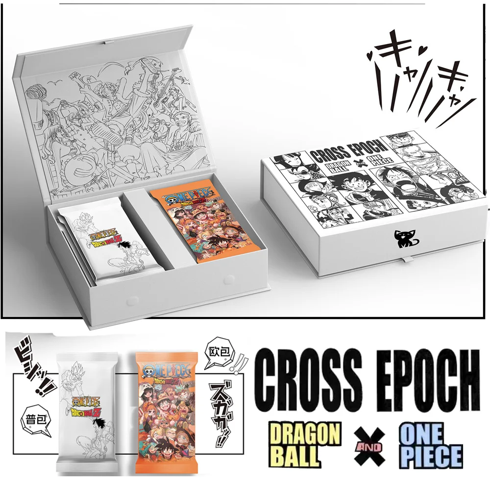 

Dragon Ball And One Piece Collection Cards Booster Box Cross Epoch Rare Anime Table Playing Game Board Cards