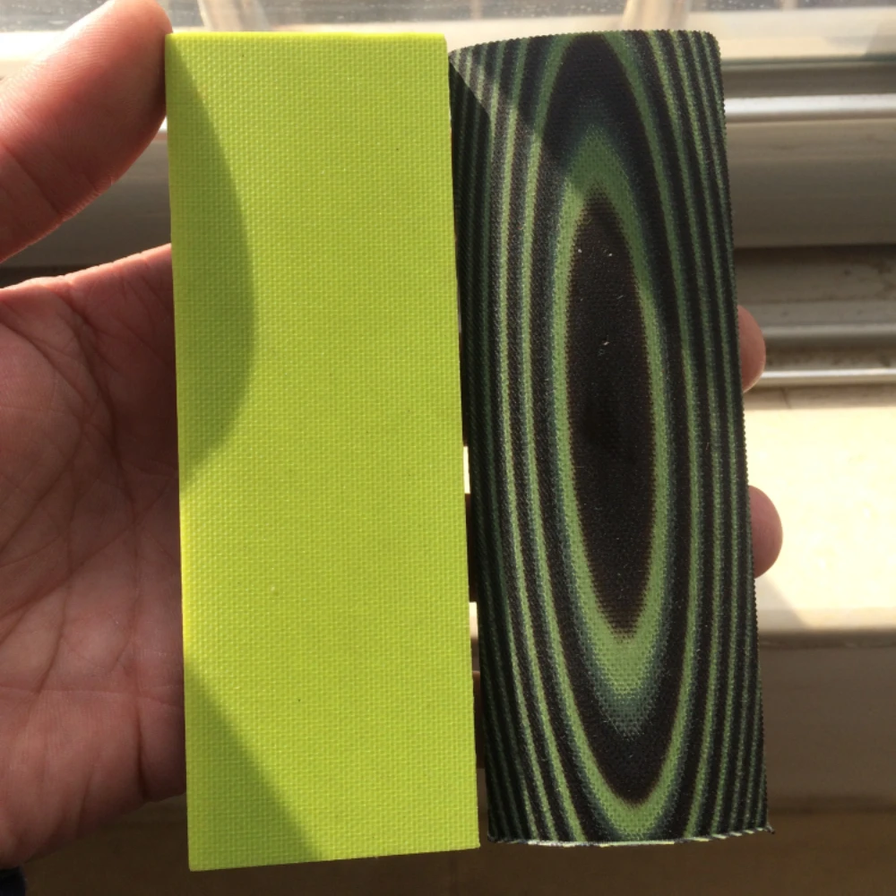 موازين مقبض سكين متدرجة سوداء من مادة G10، صناعة مقبض السكين بنفسك، متوفرة بألوان ومواصفات متعددة #3