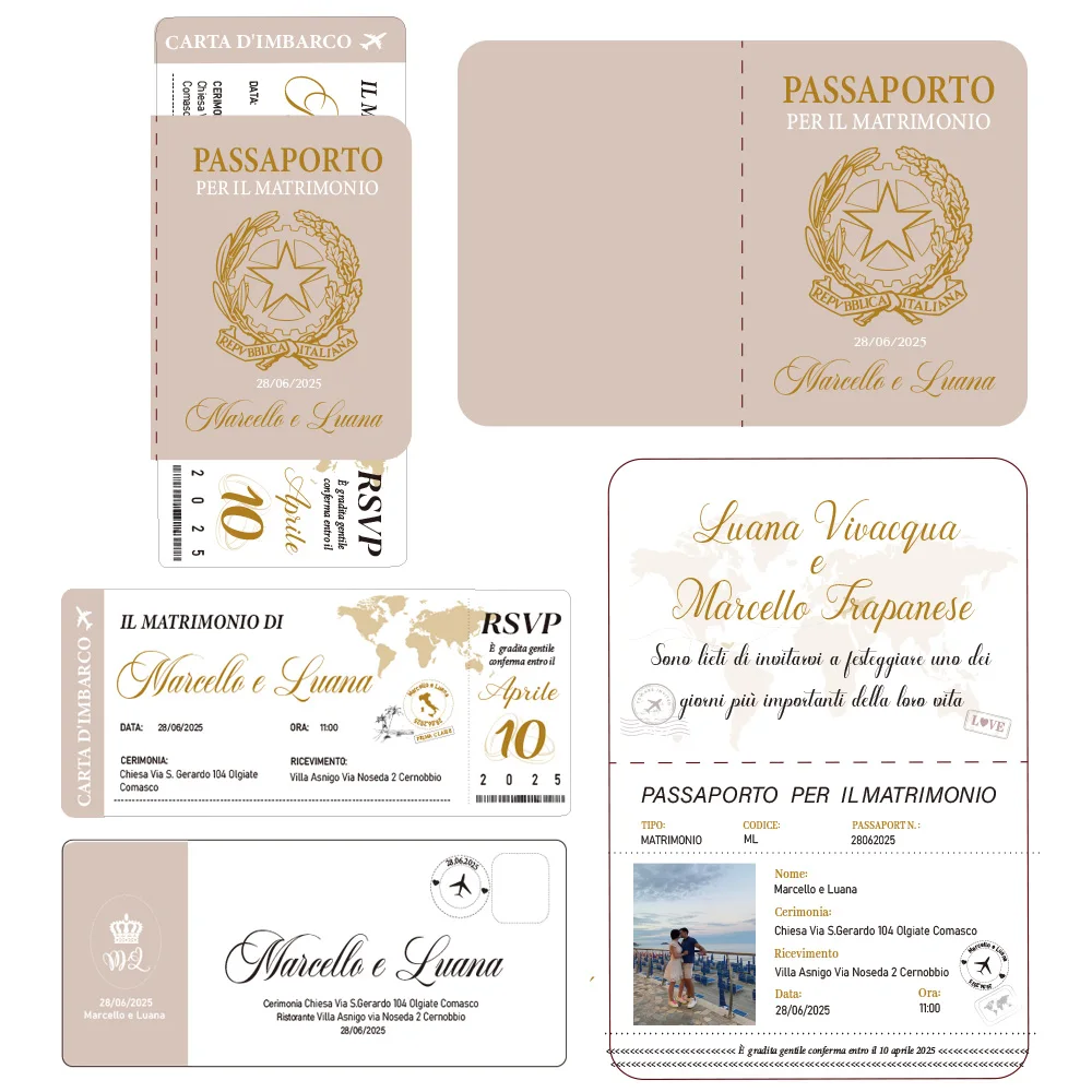 Gedruckte Einladung mit verschiedenen Namensfotos – anpassbare personalisierte Event-Einladungskarte – Detail 10