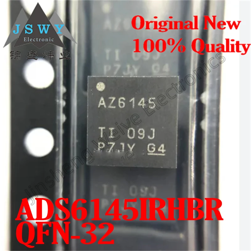 

(1/5 pieces) ADS6145IRHBR QFN-32 ADS6145/14 bit ADC chip/new original spot Electronic