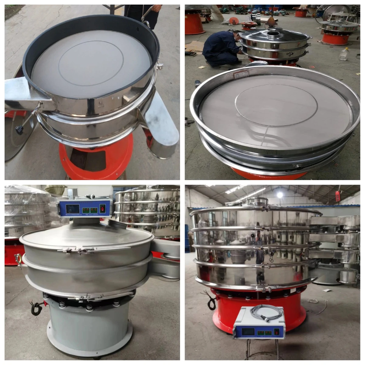 

Electromagnetic Material Ultrasonic Vibrating Screen ZFC-6A Ultrasonic Screening