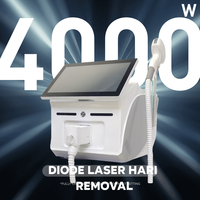 Professional 3 Wave Diode Laser Body Face Hair Removal Machine 2025 Portable Soprano Titanium 3000W Epilator Skin Care 4000w