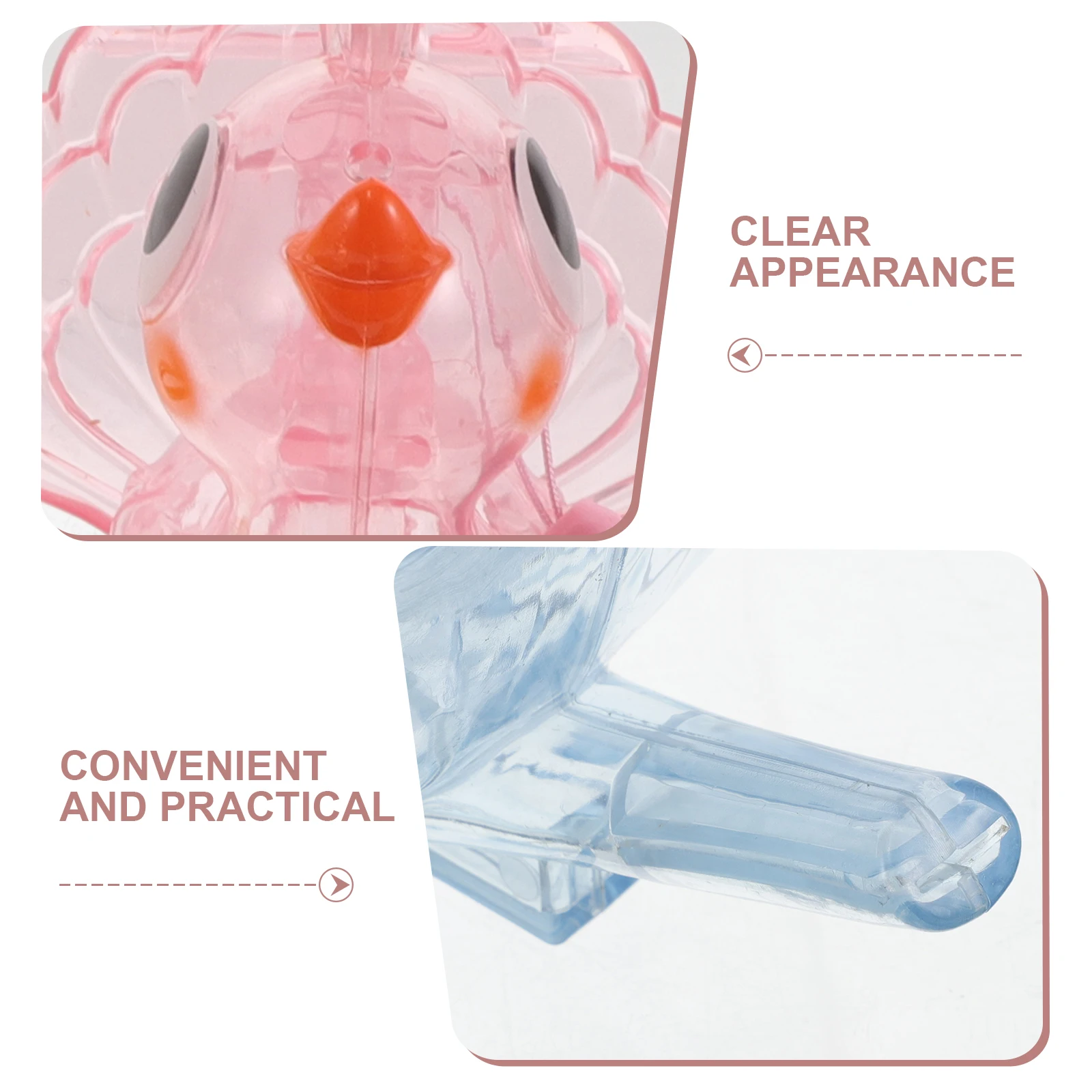 Sifflet d'oiseau de dessin animé coloré, 3 pièces, Instruments de musique pour enfants, amusant en plein air, sifflet d'eau pour enfants