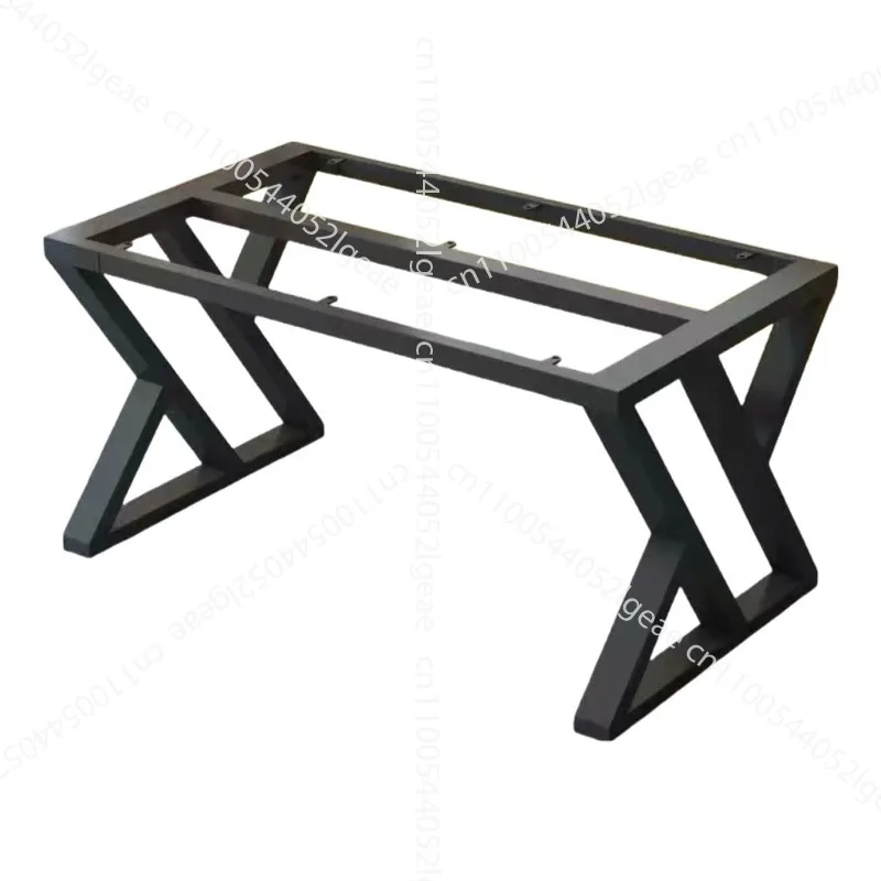 

Iron art baking paint rock slab support table leg bracket dining table desk coffee table bracket office load-bearing