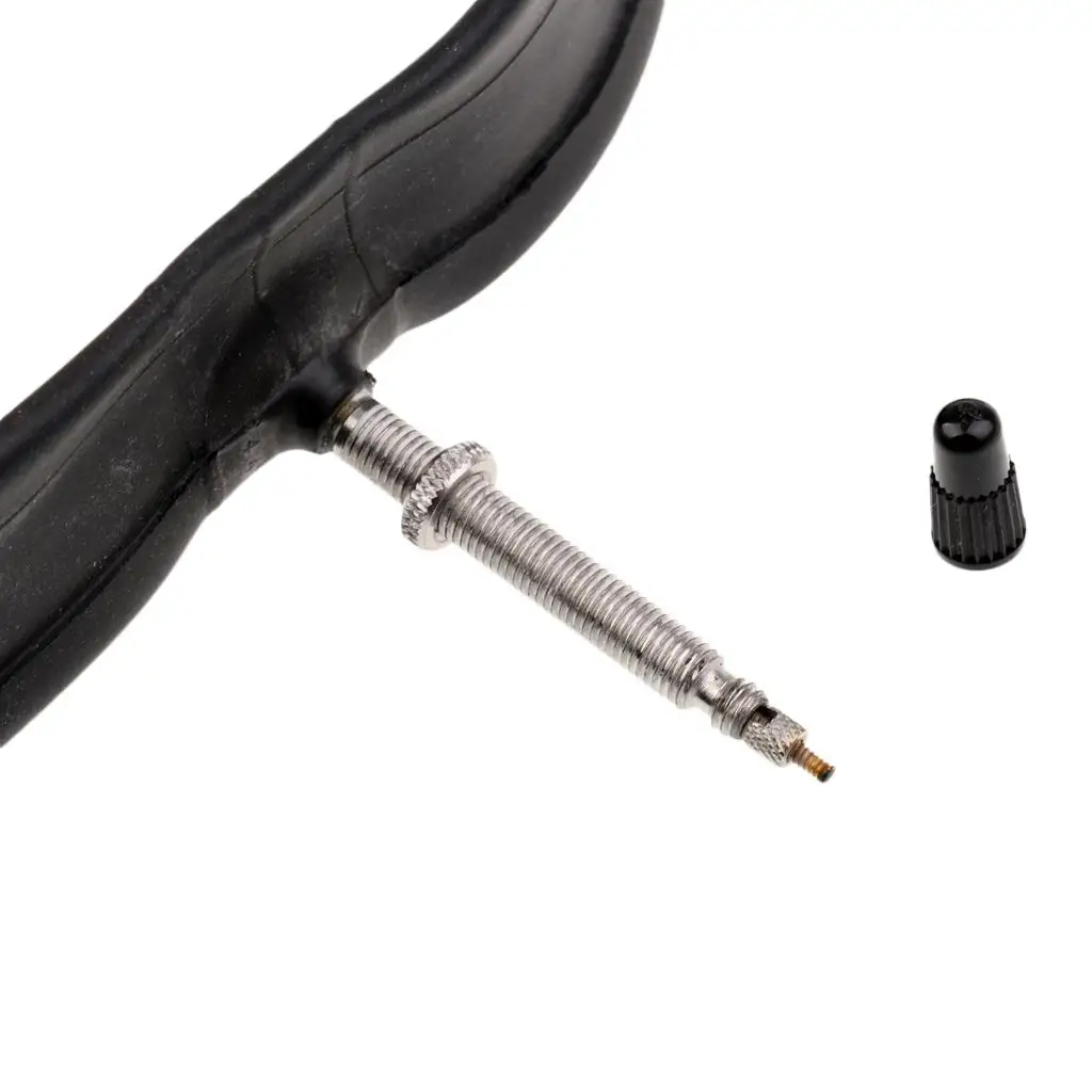 Rubber Bicycle Tube 700c Inner Tube Presta French Valve Schrader American Valve Bike Tire Tube for Commuter Cycling