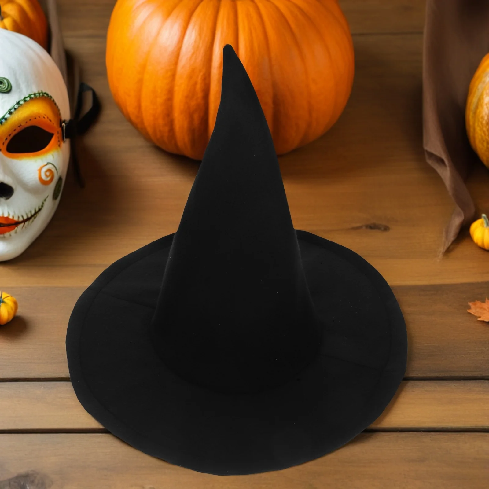 

Witch Hat Halloween Decor Party Adult Wizard Make up Costume Accessory Felt Cosplay Hats for