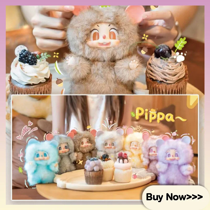 

Pippa V1 Macaron Series слепая коробка милый мультяшный компаньон кукла сумка аксессуары настольные пушистые украшения сюрприз загадочная коробка подарок