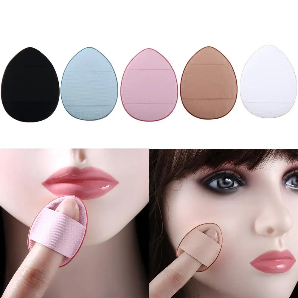 Puff Tools Foundation Tool Droog Nat Dual-Use Mini Size Cosmetische Puff Markeerstift Blender Spons Puff Duim Luchtkussen Puff