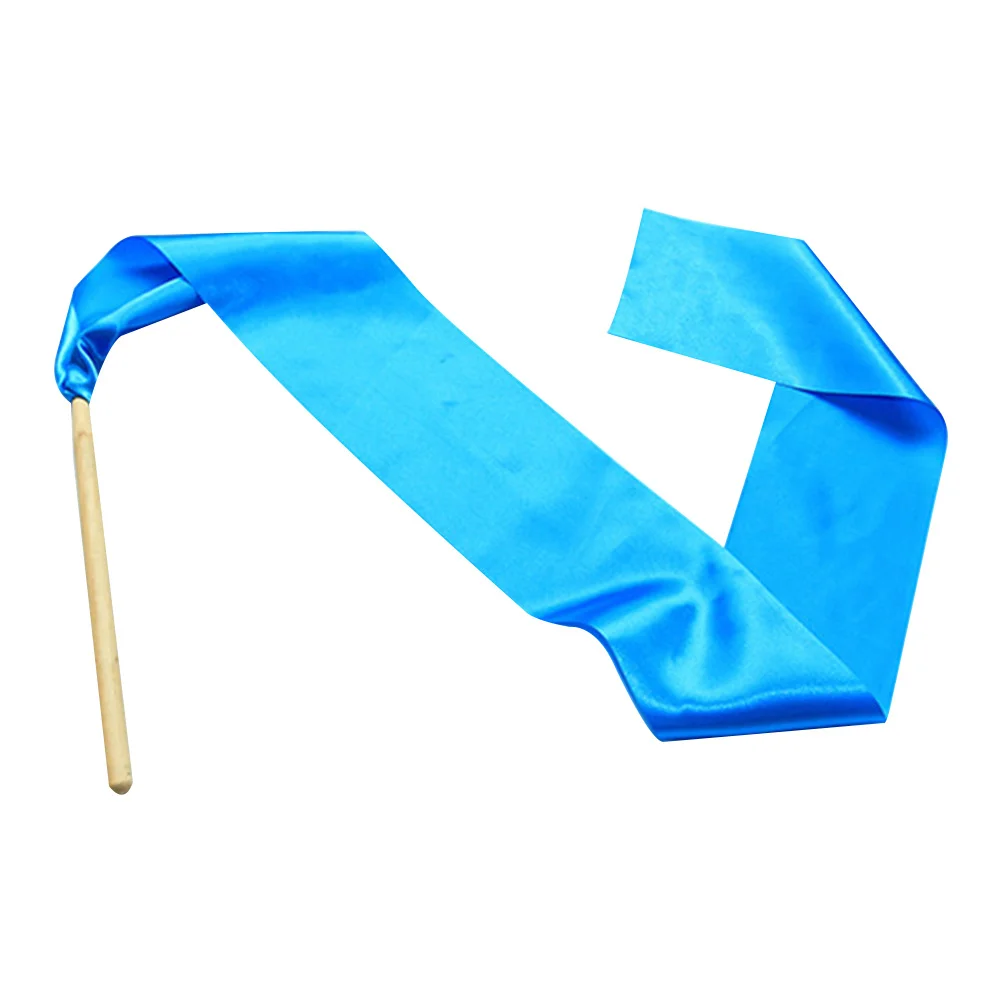 

7Pcs Colorful Rhythmic Gymnastics Ribbons Seven Colors Dance Ribbon Streamers for Gymnastics Training Circus Marching Band