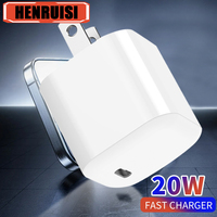 PD 20W Charger Quick Charge USB Type C Phone Charger Power Adapter For iPhone 16 Samsung Xiaomi Fast Charging USB C Wall Charger