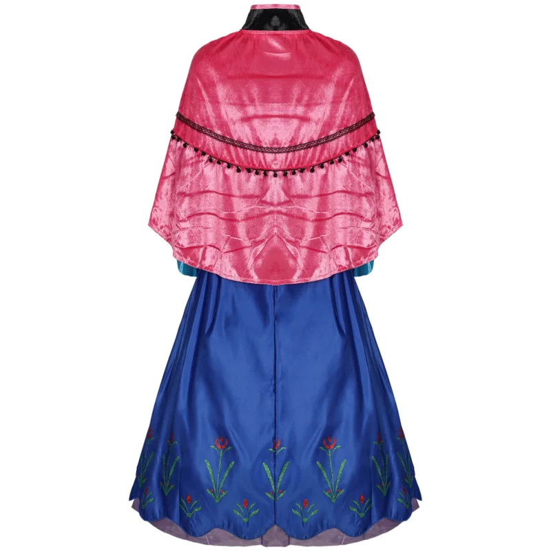 사랑하는 가족 안나 코스프레 의상 성인 여성 할로윈 여왕 킹 나 공주 유니폼 멋진 2025 새로운