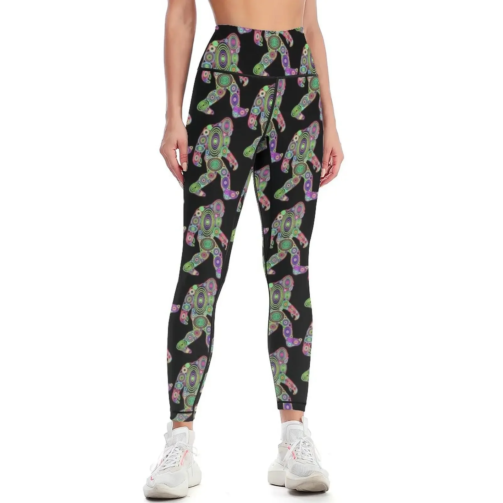 Colorful Bigfoot Leggings legging pants raises butt joggers for legging gym jogging pants Womens Leggings