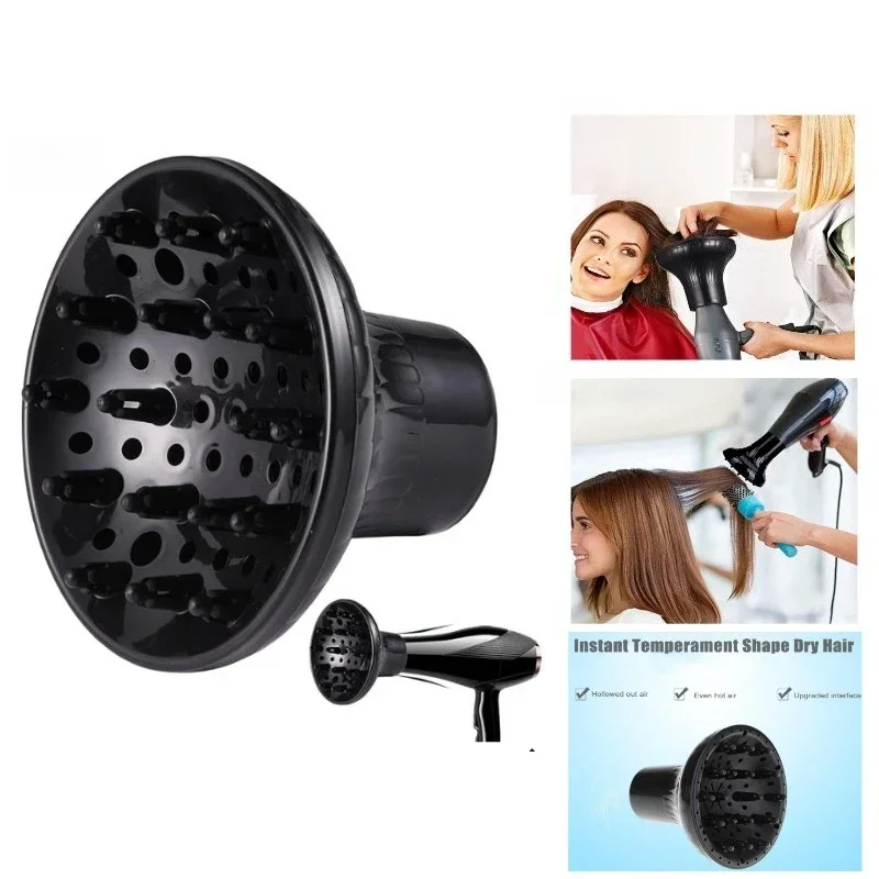 

Hair Dryer Diffuser Universal Hair Dryer Diffuser Waterproof Diffuser for Curly and Wavy Hair Heat-Resistant Hair Dryer Diffuser
