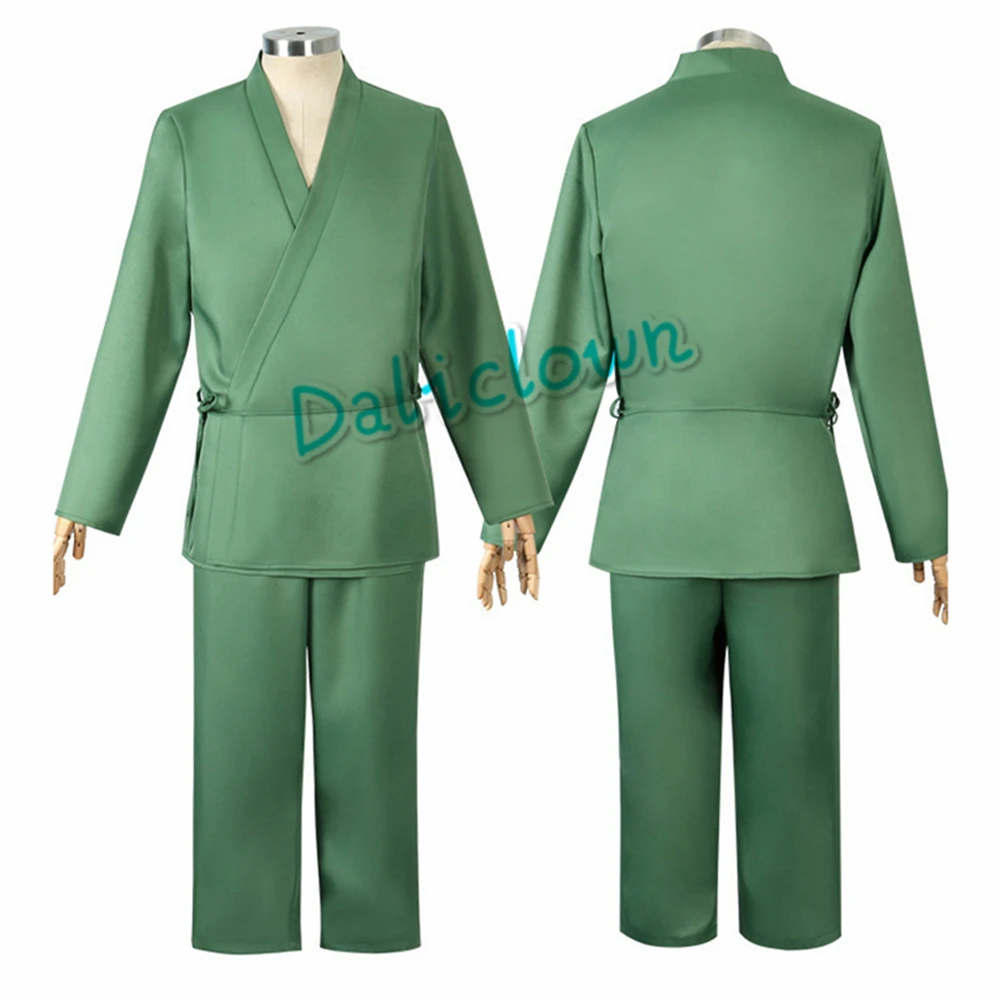 Anime Cosplay Urahara Kisuke Costume scarpe parrucca Gotei 13 Halloween Party Costume uomo donna Kimono cappello Outfit vestiti