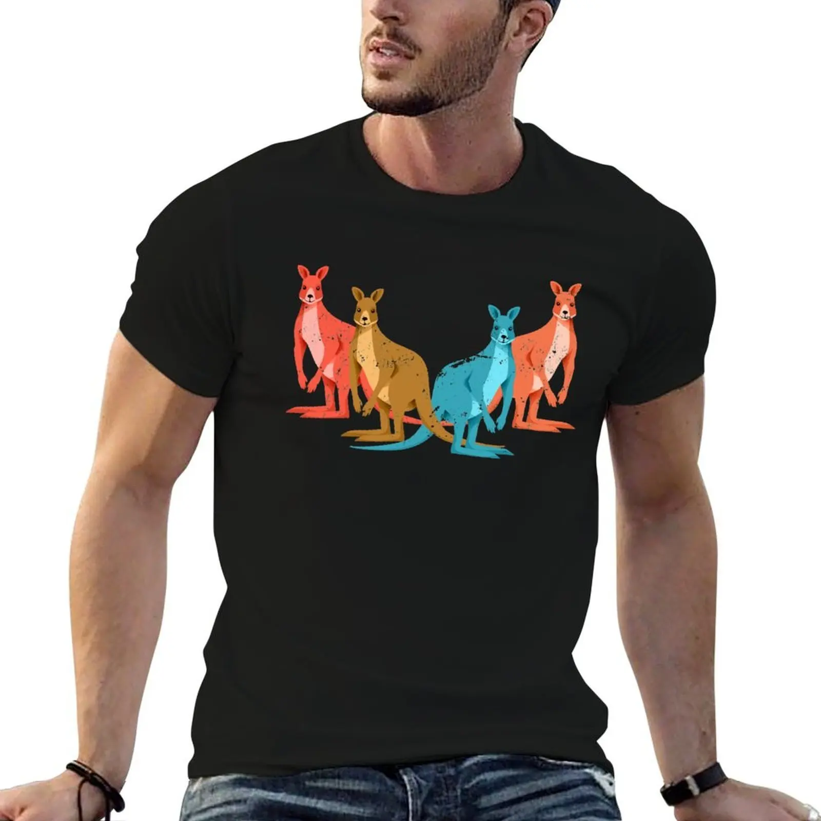 

but the kangaroo is the most famous Australian animal alongside the koala. A great gift for backpackers and Australians. T-Shirt