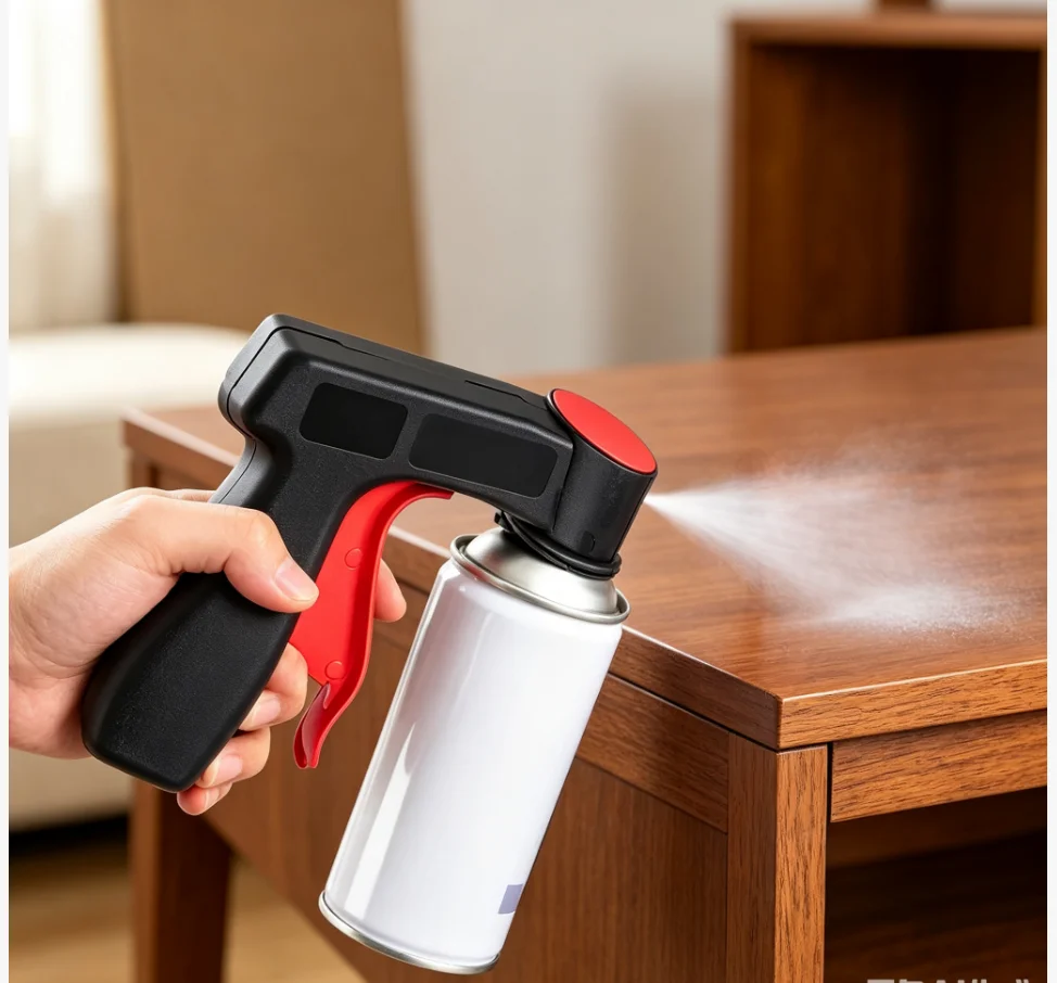 Manual Spray Spray Can Gun Trigger Handle Spray Paint Handle Portable Pistol Grip for Paint Bottle
