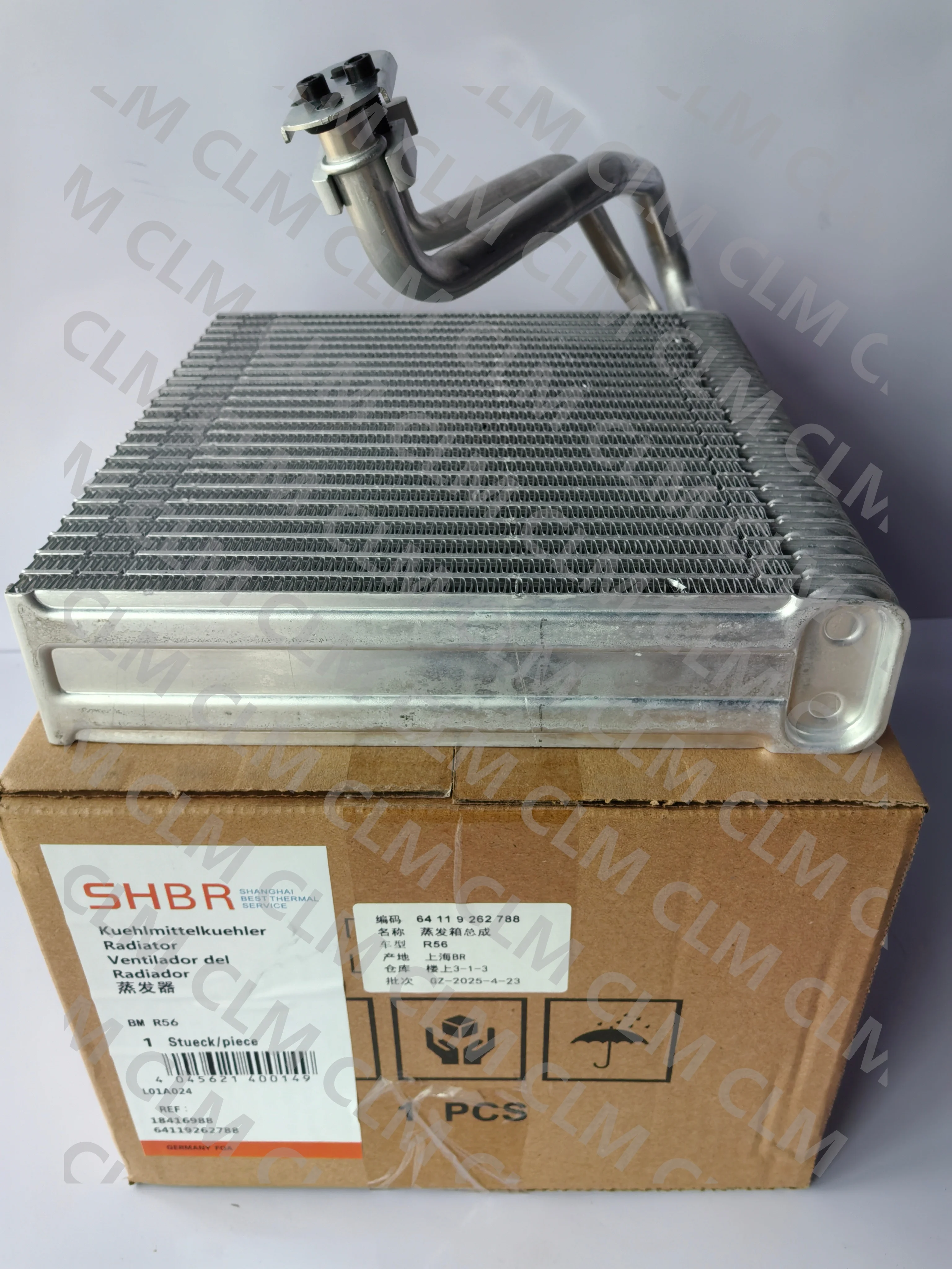 64119262788 9262788 for BMW Mini Cooper Evaporator Core EV-560