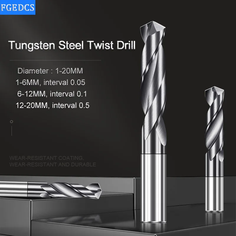 Hartmetall Legierung Bohrer Wolfram Stahl Fest Edelstahl Twist Bit D4mm Schaft Micro-durchmesser Feste Monolithischen Metall Bohrer CNC Maschine