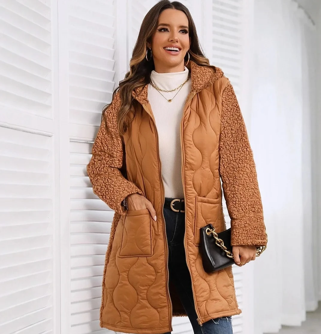 

Solid Casual Loose Jacket Coats For Women Winter Vintage Women's Jackets Overcoat Autumn Female Outerwears Tops