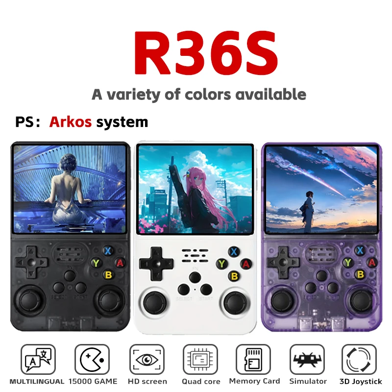 Aroks R36S Retro Ga…