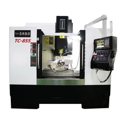 Vertical Hining Vmc850 With 4 Axis 5Axis XYZ Spindle 12000Speed Linear Guideway Turning Center