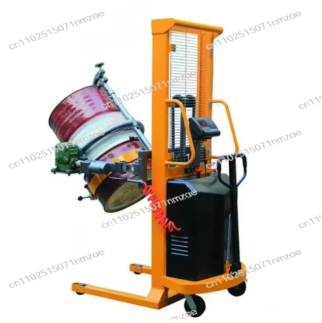 300kg 180 Degree Pneumatic Drum Hoist - Self-Dumping Truck Lifter for Material Handling
