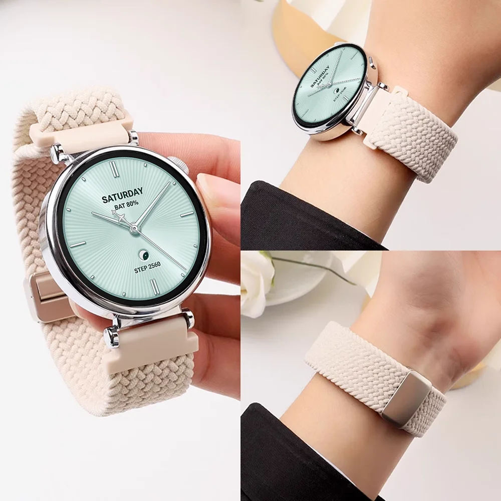 สายรัดข้อมือแบบถักขนาด 18 มม.  - Titan Smartwatch Accessories บทวิจารณ์และราคา