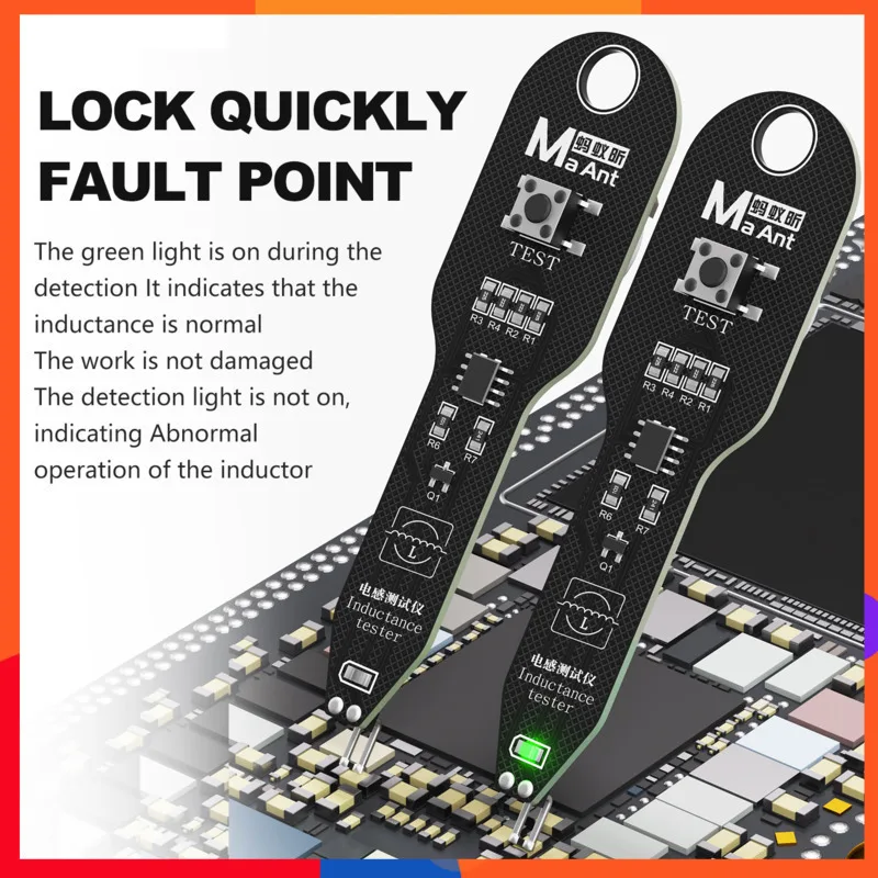 

MAANT Inductance Tester Tool for Electronic Repairs Enabling Rapid and Accurate Fault Detection with Electromagnetic Induction