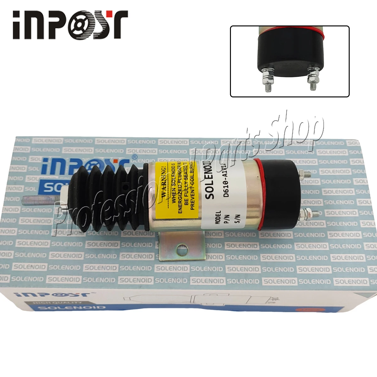 Solénoïde D610-A1V12 12V pour Trombetta pour Kubota pour moteur Perkins JLG 330LR 340AJ Genie 60J Z-34/22