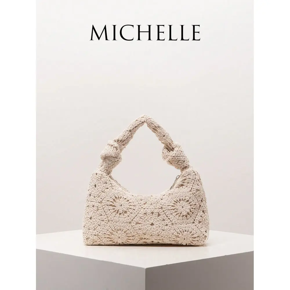 

Floral Bohemian Style Beach Bag, Essential For Travel, Cruise, Vacation Outfit, Elegant Womens Wallet, Womens Gift Random Patte