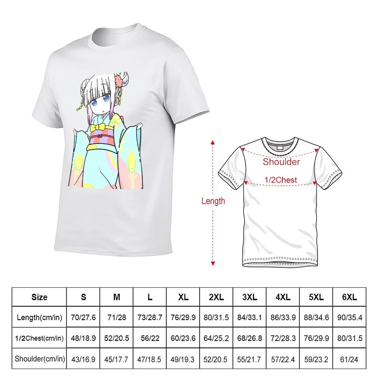 Dragon Maid- Kanna Kimono T-Shirt sports fans man t shirt t shirt men