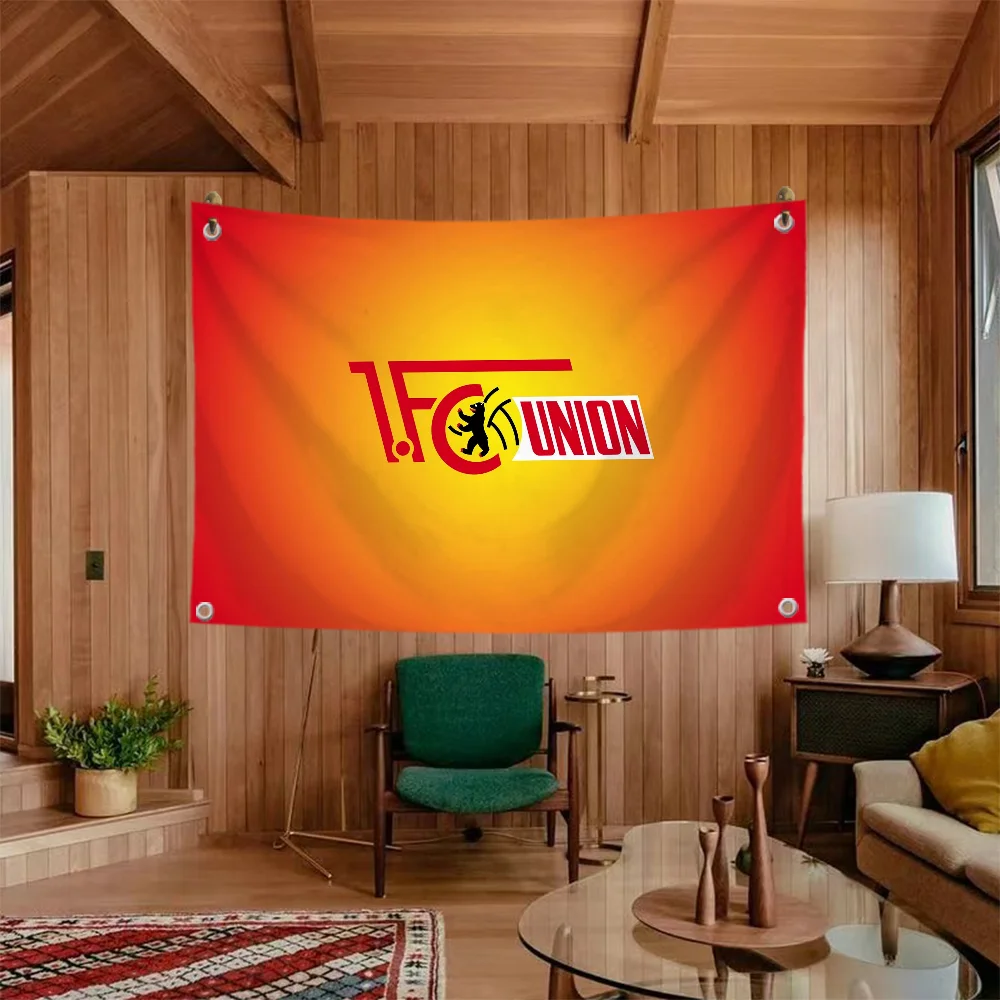 Penetration Flag Outdoor Decorations 1. FC Union Berlin Funny Flags and Banners Wall Decoration Lgbt Flag to Hang Room Decor Y2k