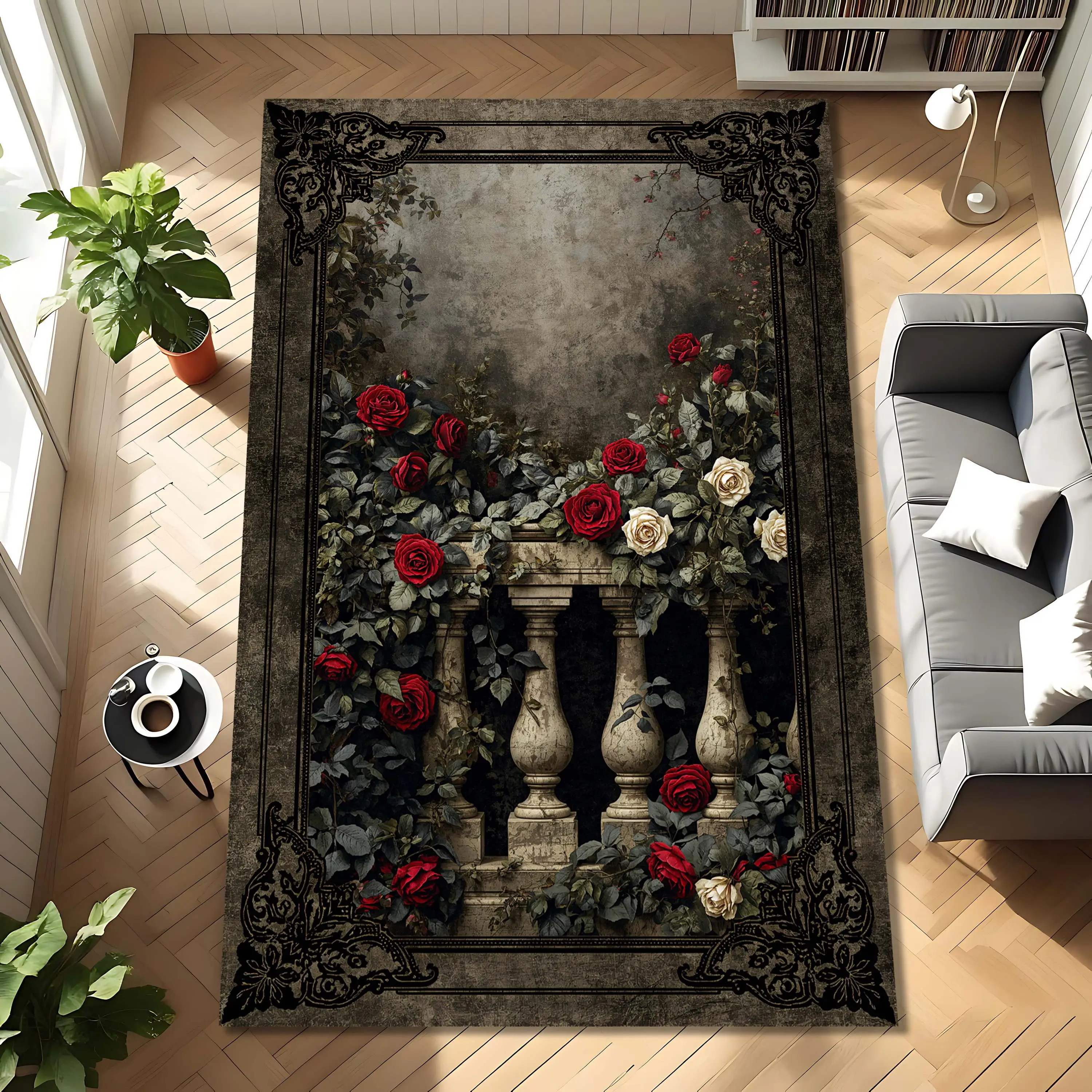Vintage Floral Butterfly Art p - Commercial Window Printing 评论和价格
