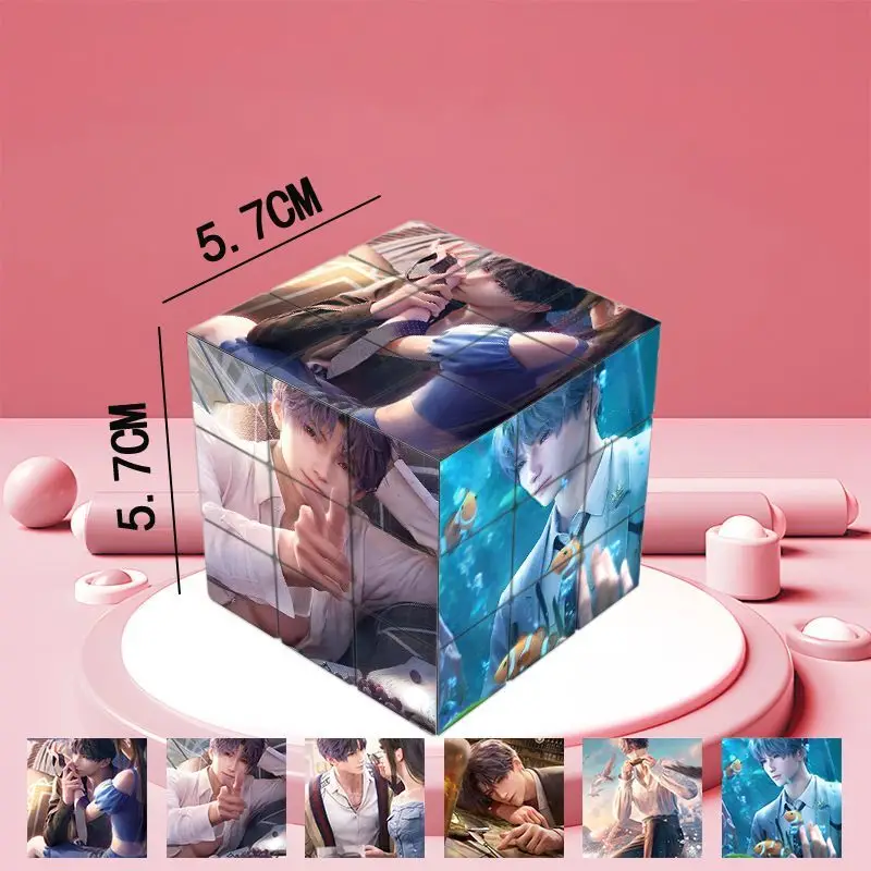 ألغاز Magic Cube Anime Love and Deepspace Rafayel لتخفيف التوتر، لعبة احترافية ناعمة السرعة، هدايا للأطفال #5