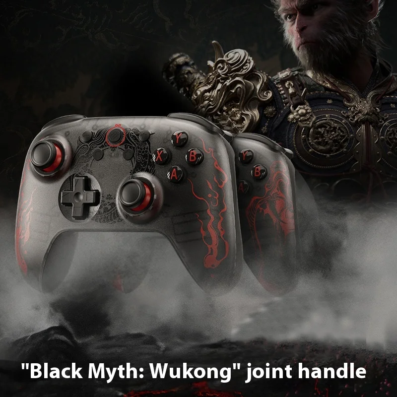 Black Myth: Wukong Co Branded Game Controller Pc Computer Steam Wired 2.4g Wireless Bluetooth Hall Joystick Linear Trigger