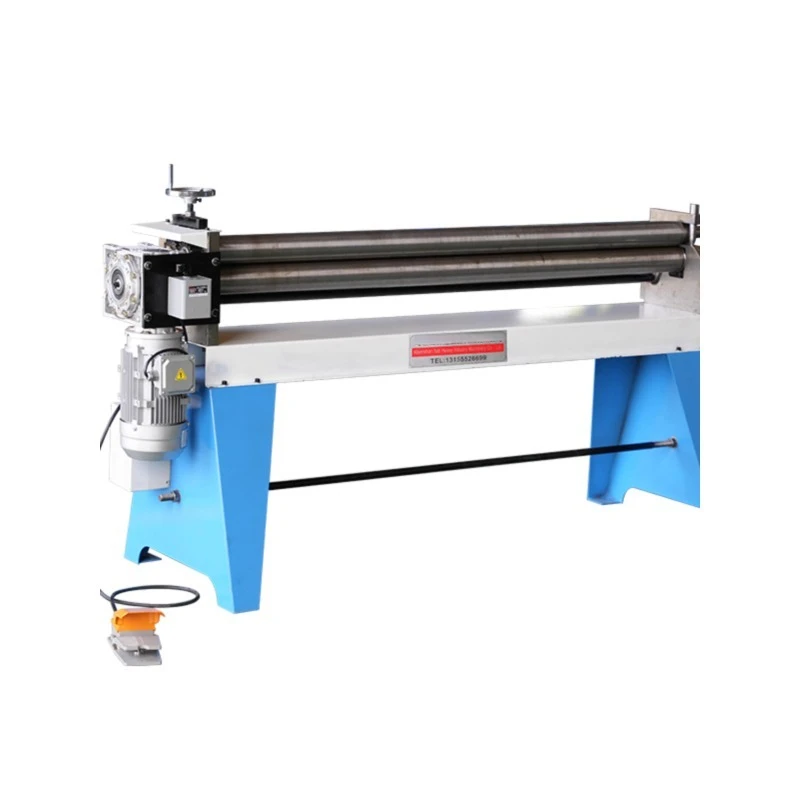 Partial Three-star Plate Bending Machine Electric Stainless Steel Drum Machine Curling  Rounding Machine