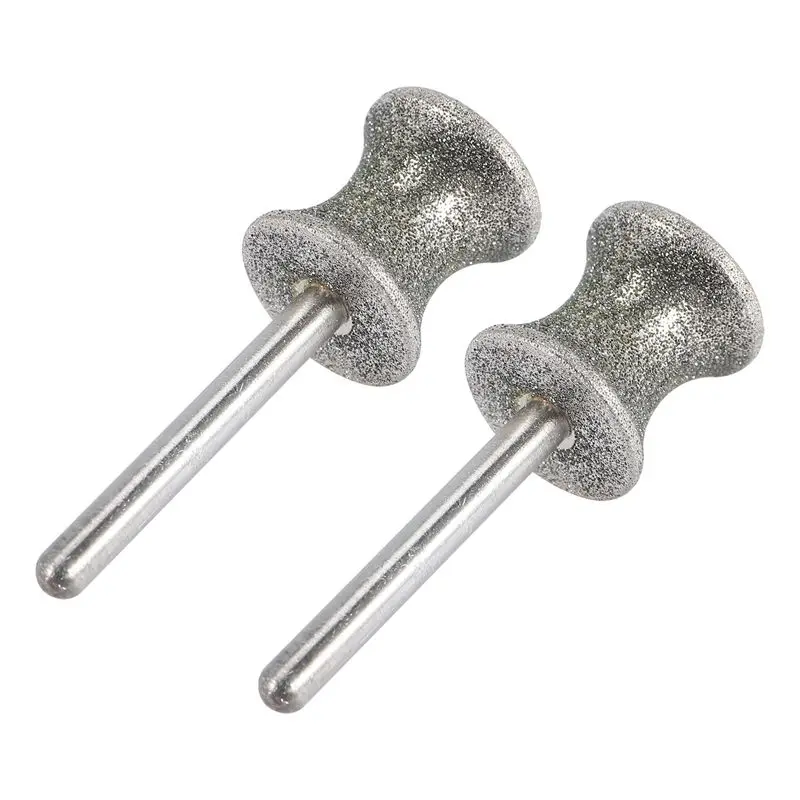 ABVJ-2 Pack Diamond Dog Nail Grinder Bits For Rotary Tool Fits For Dremel And Many Others