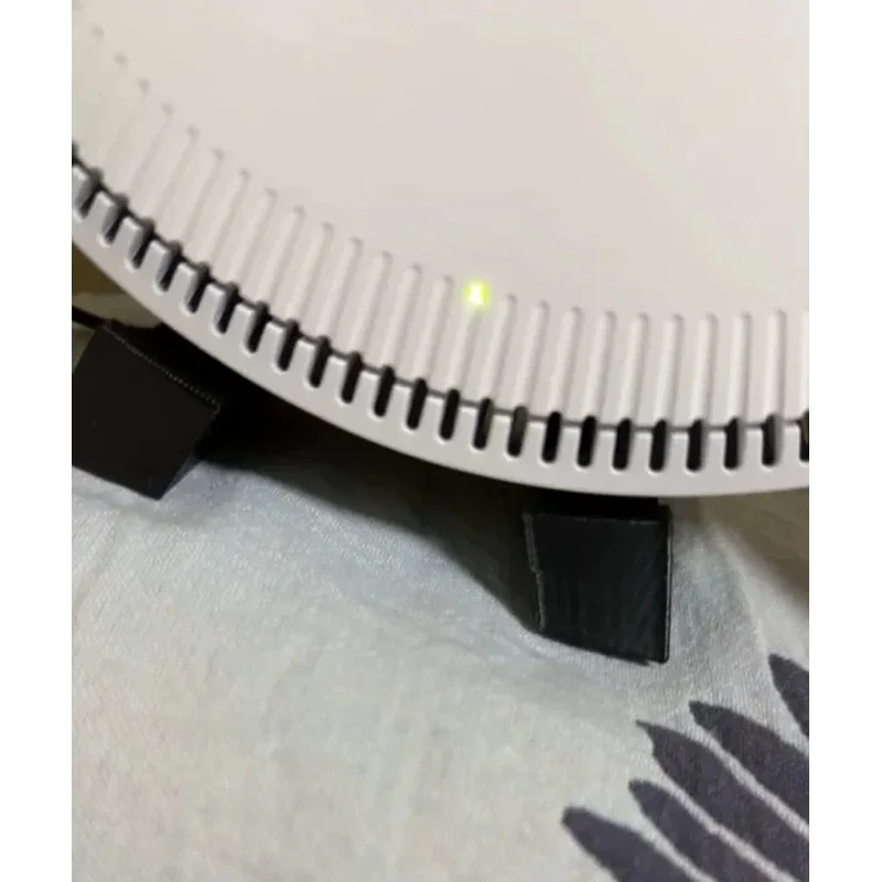 Reinforced Sturdy Light ABS Bracket for TP‑LINK BE13000/AX3000/XAP3006 Anti‑shake Holder With Silicone Anti‑scratch Pads