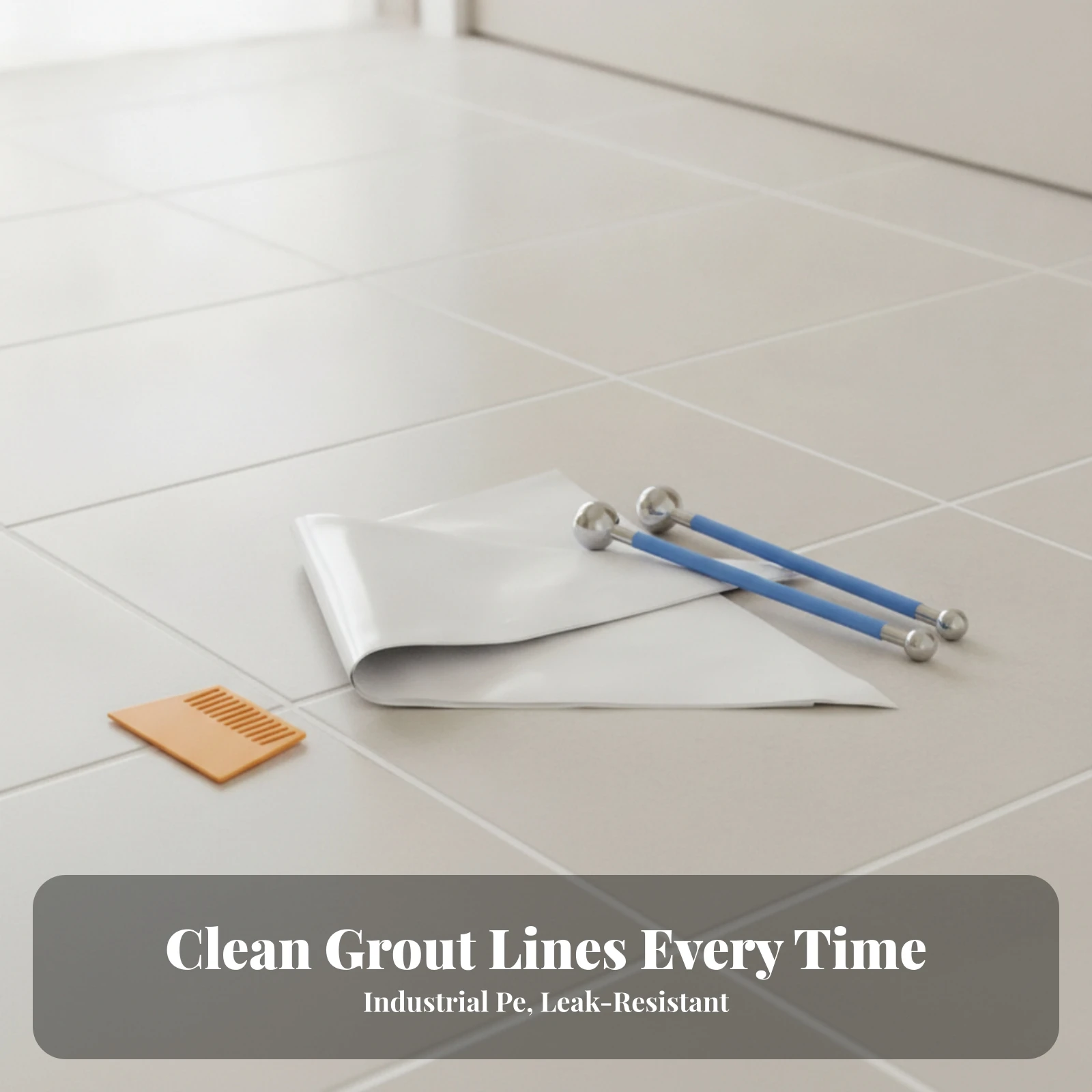 50 Pieces Grout Bag with Pointed End Heavy-Duty Triangular Grout Bag for Masons, Tile Grouting, Masonry Work