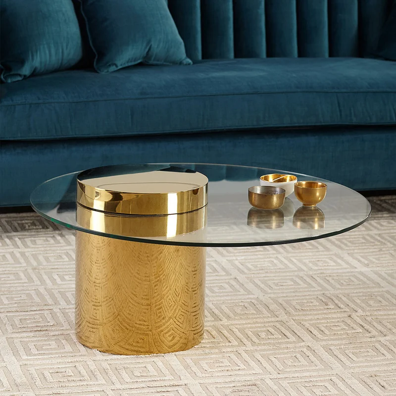 

Простой, стильный, современный стеклянный журнальный столик, столик из плексигласа и комбинированный журнальный столик, мебель для гостиной.