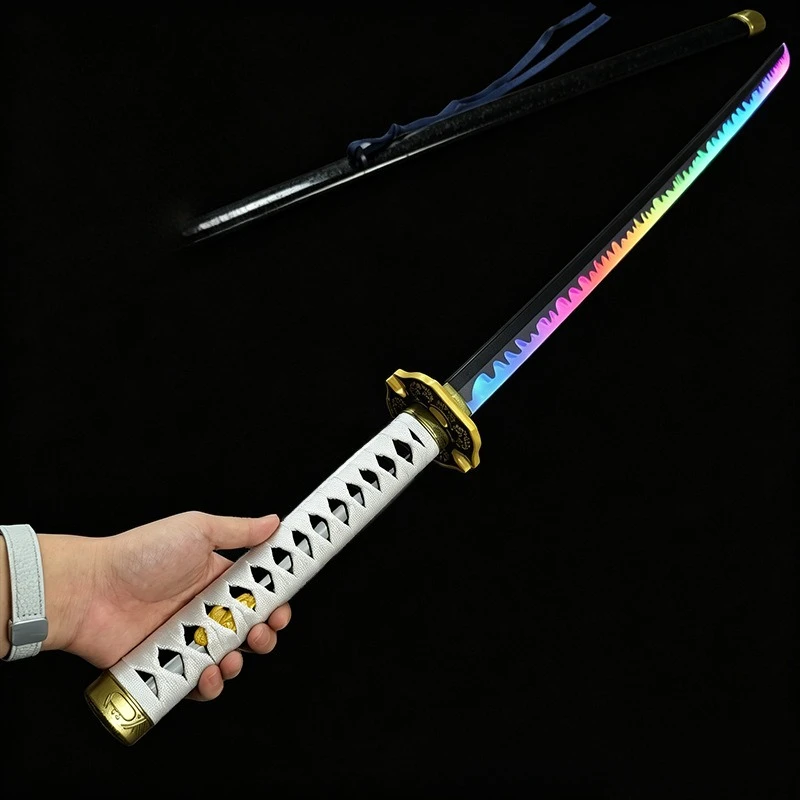 In Stock New 101cm Devil May Cry 5 Game Peripherals Nero Yamato Colorful Glowing Crafts Desktop Ornaments Cosplay Props Toys