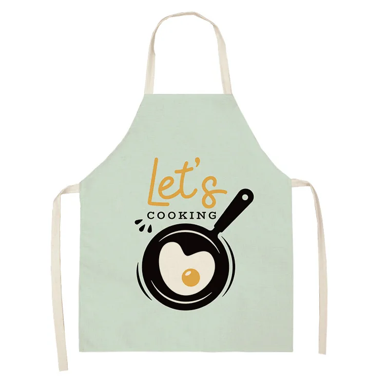 Kitchen Aprons for Women Linen Bibs Household Cleaning Apron Home Waterproof Chefs Cooking Baking Apron for Child