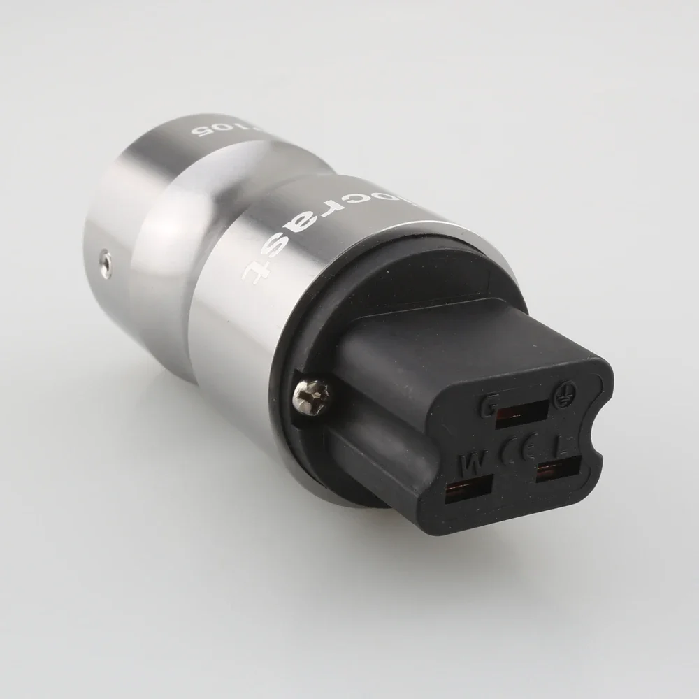 고품질 알루미늄 합금 하우징 금도금 20A C19 IEC 여성 플러그 AC 전원 플러그 오디오 HIFI 전원 공급 장치