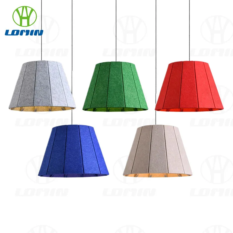 

Lomin Restaurant Pendant Lights Sound-absorbing Felt Chandeliers Living Room Hotel Study Bedroom Home Decor Lighting Fixtures