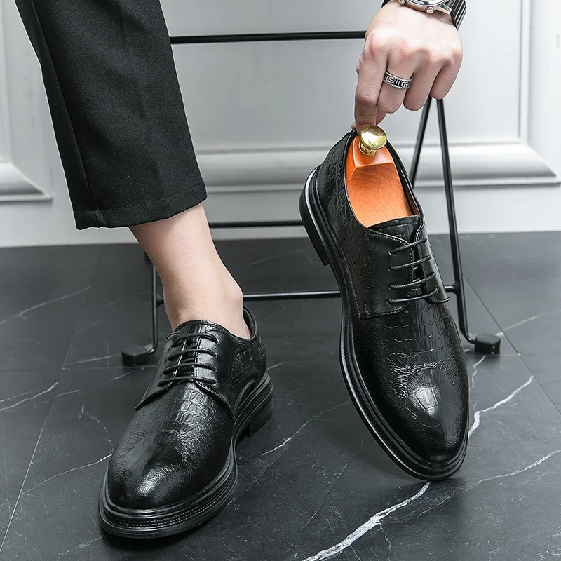 

Повседневные мужские туфли из натуральной кожи, модные удобные кожаные туфли ручной работы, лоферы для ежедневного свидания