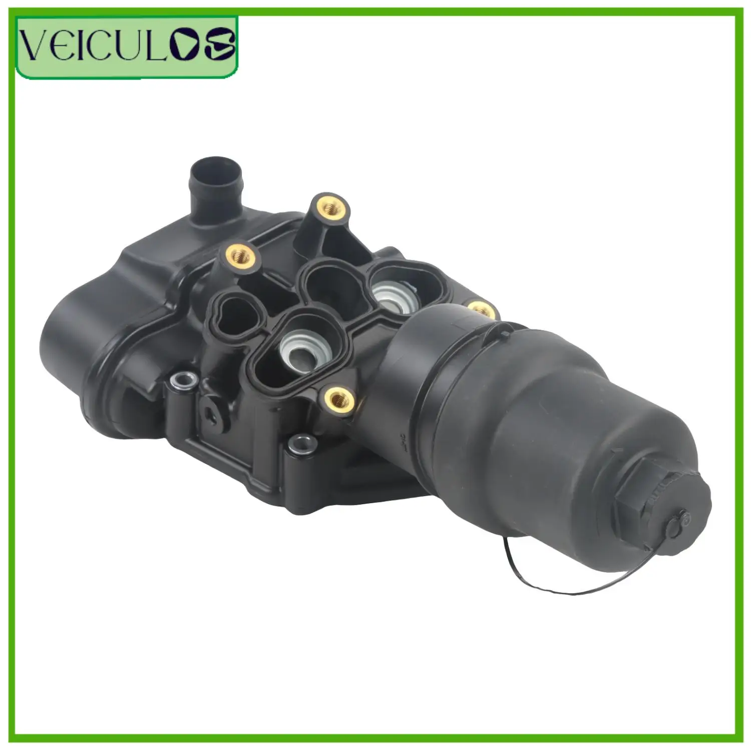 

1pc Auto Engine Oil Filter Housing Assembly 06F115397H For Audi A3 A4 TT VW Golf GTI Eos Car Accessories Parts Replacement