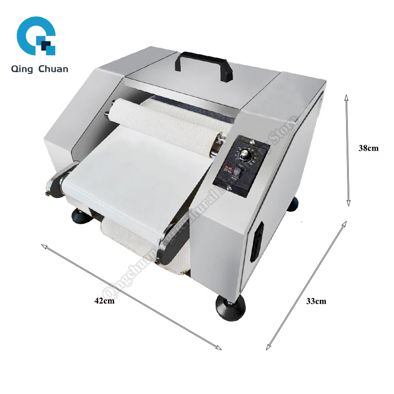 Croissant Forming Machine Baking Equipment Small Desktop Croissant Rolling Machine Croissant Dough Shaping Rolling Machine