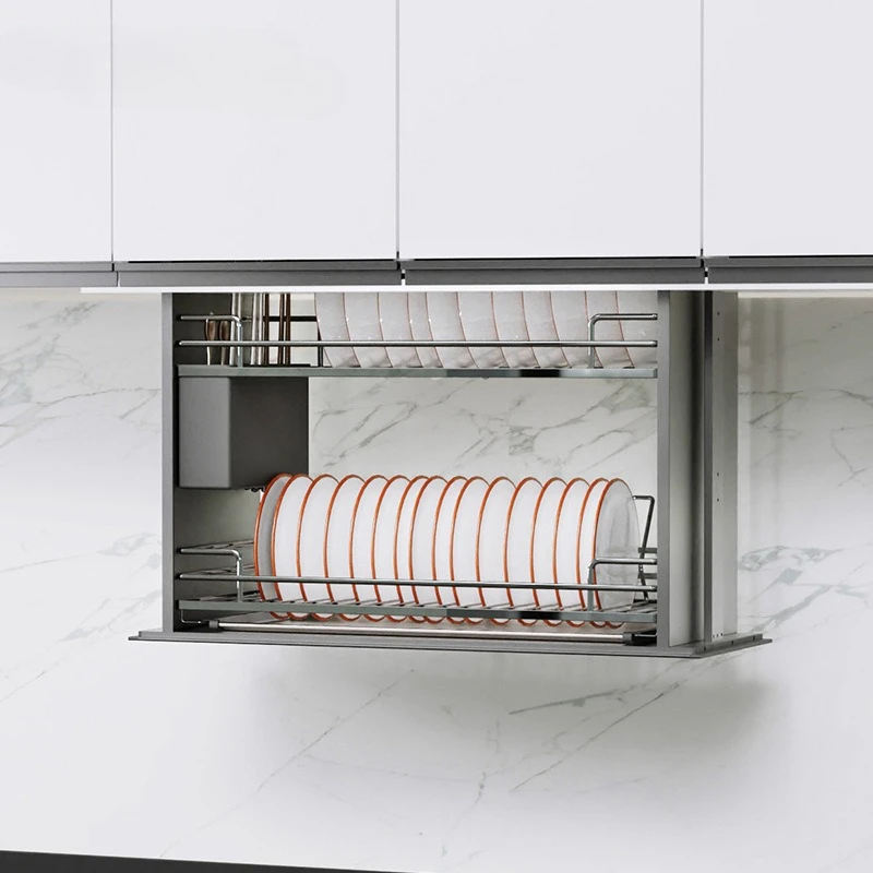 

Kitchen Drainer Smart Vertical Voice Touch Shelf Lift